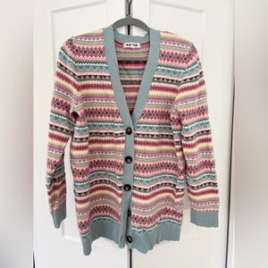 Boden - Fair Isle Boyfriend Cardigan